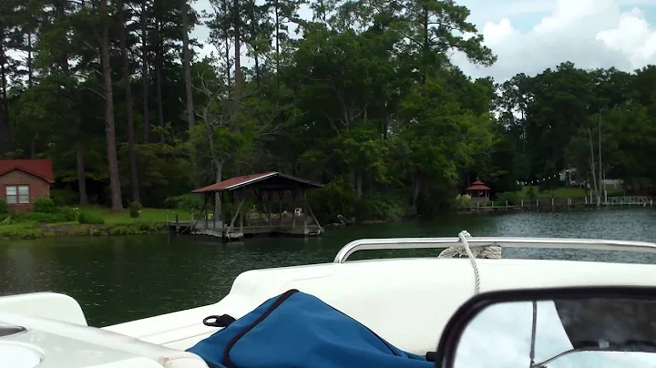 GCB2012 - Carole Skiing on Lake Murray on my Birth...