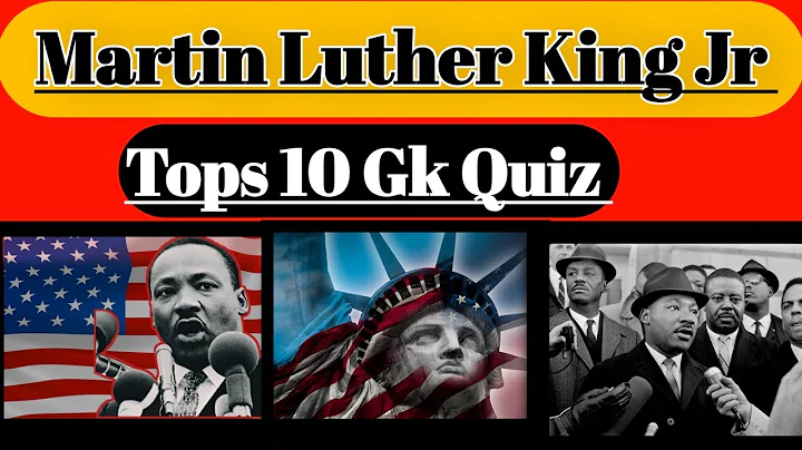 👉 Martin Luther King Jr. Quiz | How Much Do You Know About MLK?
