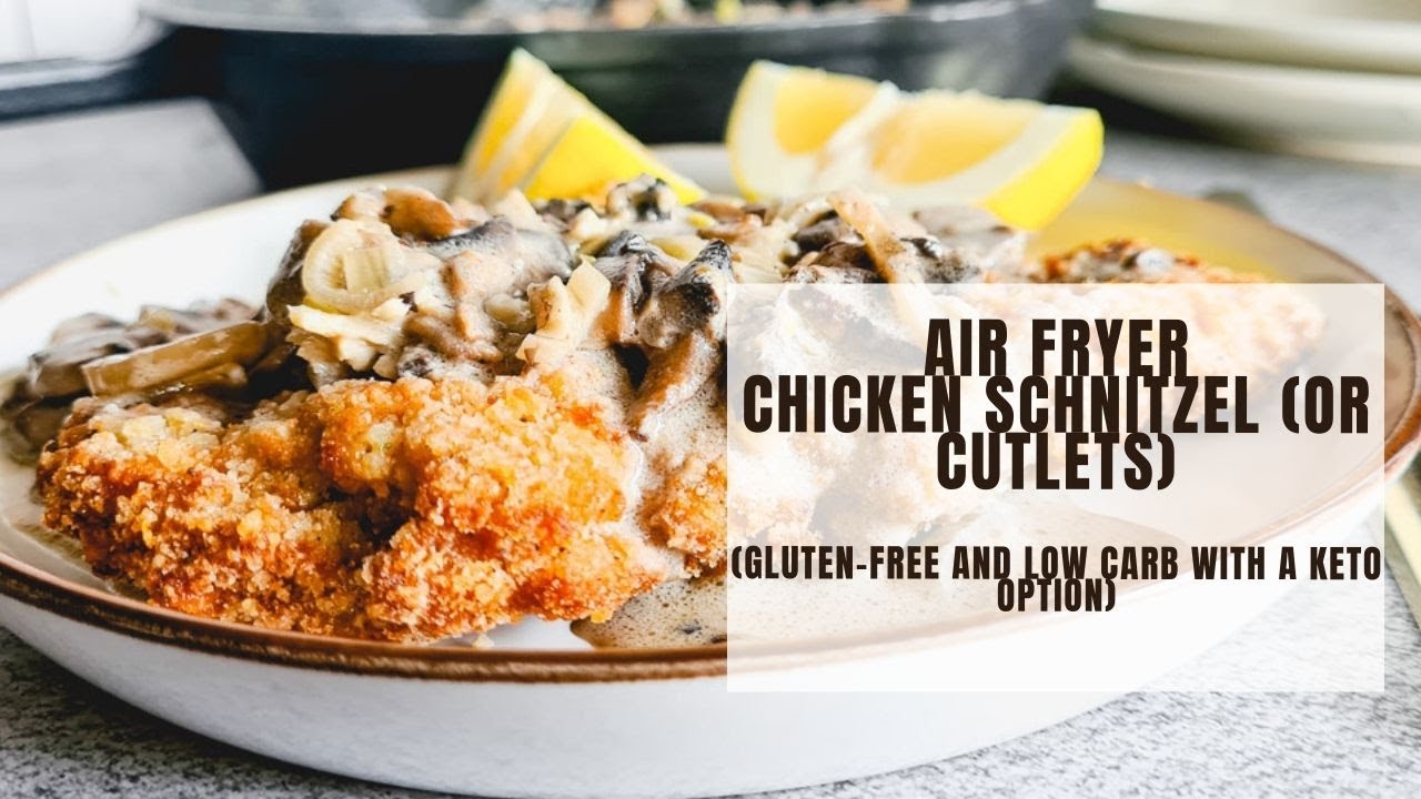 Ninja Foodi Air fryer Chicken Schnitzel or Cutlets YouTube