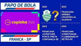 Copa São Paulo 2024: Confira a tabela de jogos da primeira fase de  Conquista e Jacuipense - PRADO AGORA