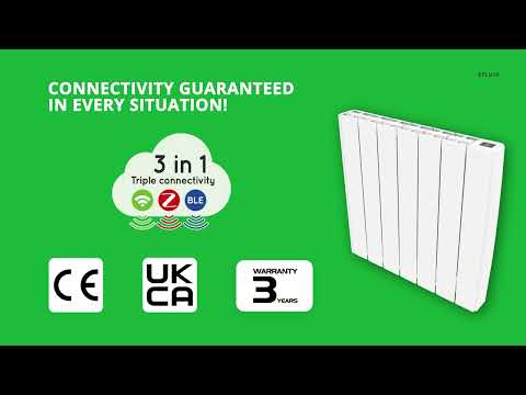 Efluid - First connected radiator integrating 3 wireless communication protocols!