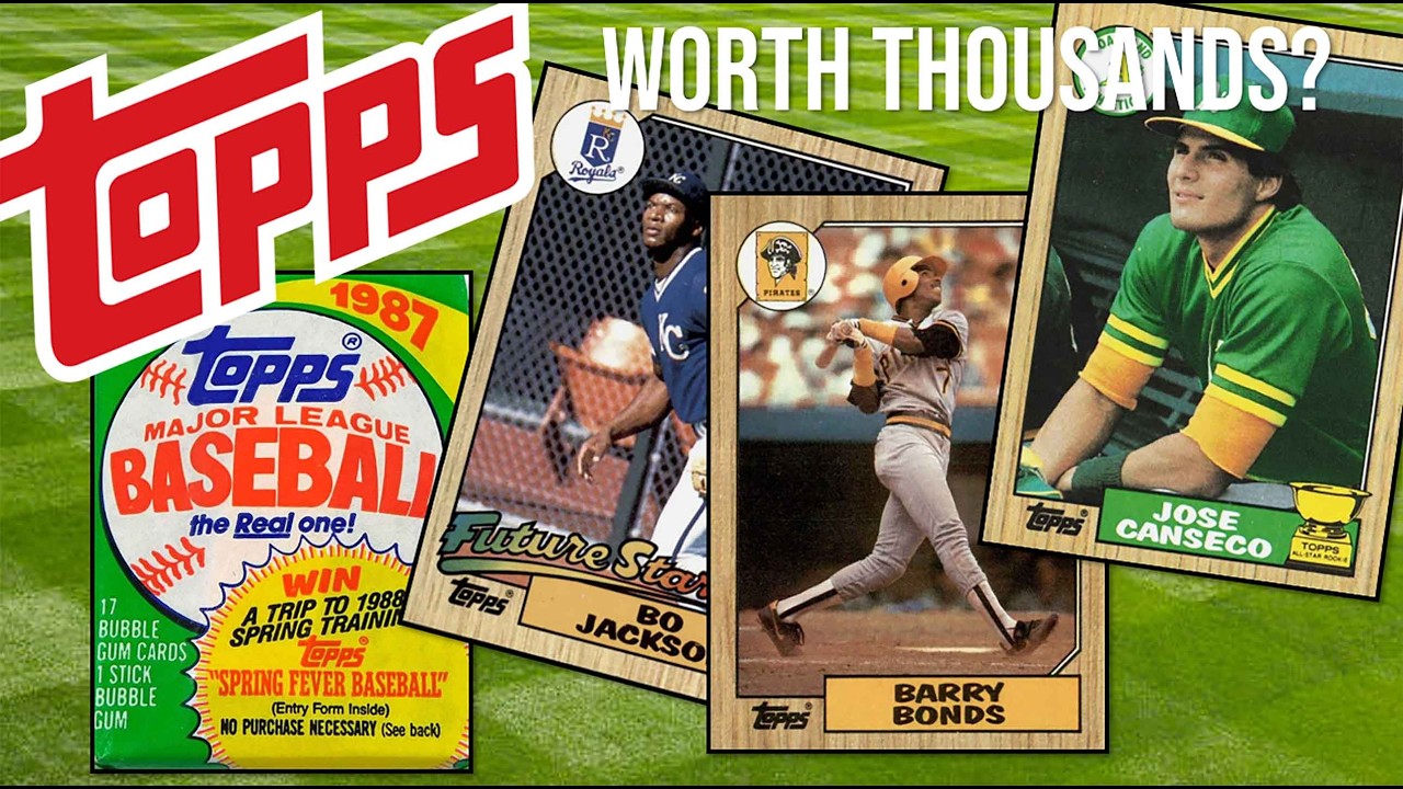 These 1987 Topps Cards Are Worth MORE Than You Think - YouTube
