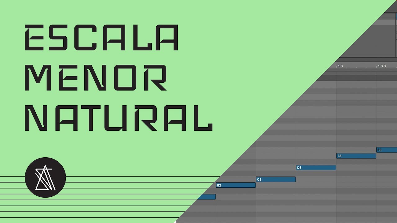 Como montar uma Escala Menor Natural - YouTube