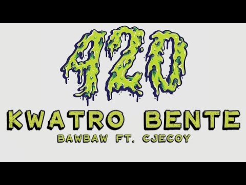Bawbaw - Kwatro Bente ft. Cjecoy (Official Lyrics Video) Prod. Manila Beat