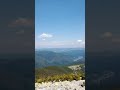панорама с вершины горы Хомяк, Карпаты 21.03.22