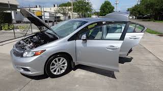 SOLD 2012 Honda Civic EX Sedan I-VTEC Meticulous Motors Inc Florida For Sale
