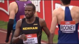309 Matthew Hudson Smith wins 400m Men's Final HD British Athletics Championship 2016
