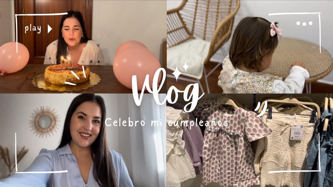 |VLOG| Mi CUMPLE🎂🎈Haul PRIMAVERA Sfera🛍️Hago una TARTA🎂🧑🏻‍🍳