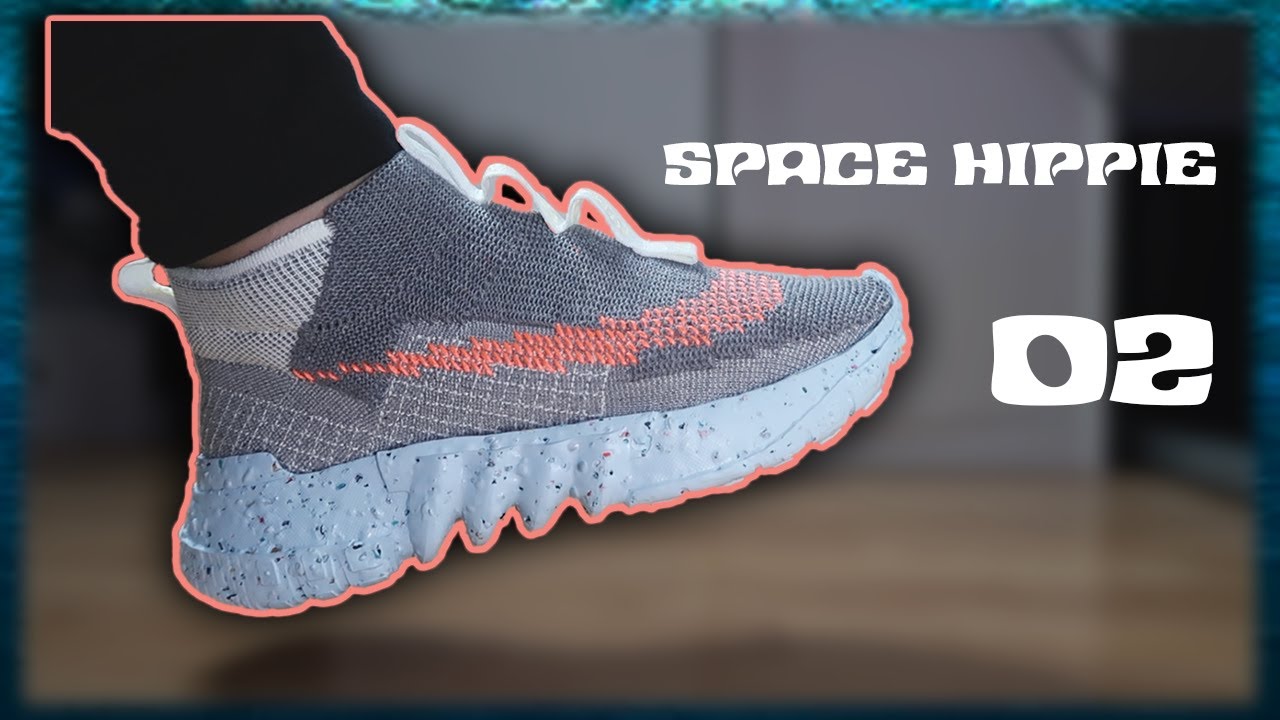 space hippie on foot