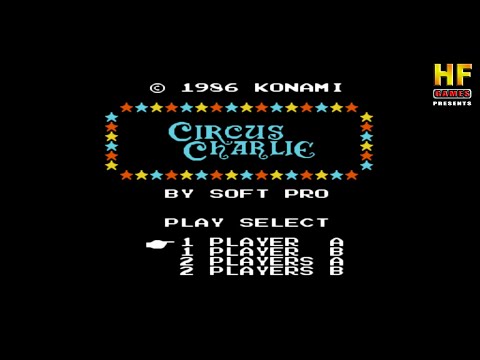 Circus Charlie. NES [No Damage Walkthrough (10 Stages) / Прохождение без урона (10 Этапов) - Денди