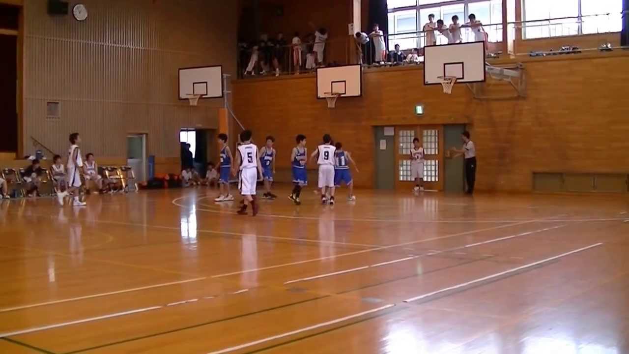 13 福山市中学バスケ新人戦 二回戦 対 松永中 1 Youtube