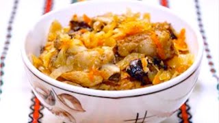 Очень вкусный Бигус (бигос) с капустой, картошкой и мясом! КАПУСТА .ВКУСНЯТИНА На Обед....