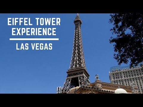 Vidéo: Expérience Tour Eiffel à Paris Las Vegas