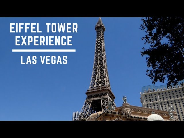 Eiffel tower experience las vegas hi-res stock photography and