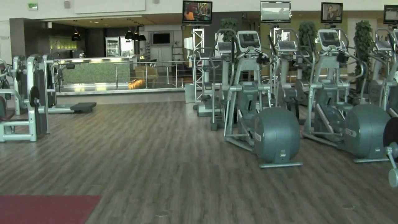 Vinylboden - PVC-Planken im Fitnessstudio