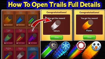 How To Open Trails 💥 Carrom Pool Trails Full Details 🔥🔥