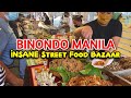 MANILA CHINATOWN's INSANE STREET FOOD BAZAAR | Street Food Tour in Binondo Manila, Philippines