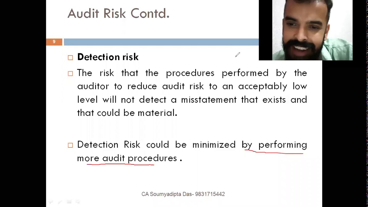 CA Inter Audit SA 200 & SA 210 by CA Soumyadipta Part 2 - YouTube