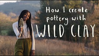 HOW I MAKE POTTERY USING WILD CLAY | Winter days at our cottage by Everything Kindred  40,744 views 1 year ago 8 minutes, 17 seconds