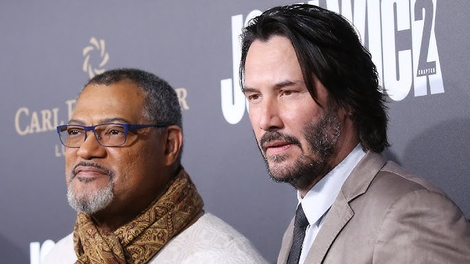 John Wick: Chapter 4 on X: Keanu Reeves, Laurence Fishburne