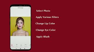 Face Beauty Makeup & Selfie Photo Editor | Status Maker And Lyrical Video Maker Apps screenshot 3