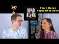 SEPTEMBER 2020 TOP 3 AND RECAP | BRAD &amp; ALENA METAL REACTIONS