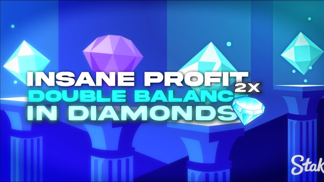 We DOUBLED our BALANCE on STAKE DIAMONDS - YouTube