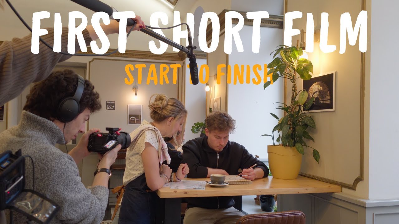 A day in a life of a film student in Budapest | first short film and behind the scenes 
