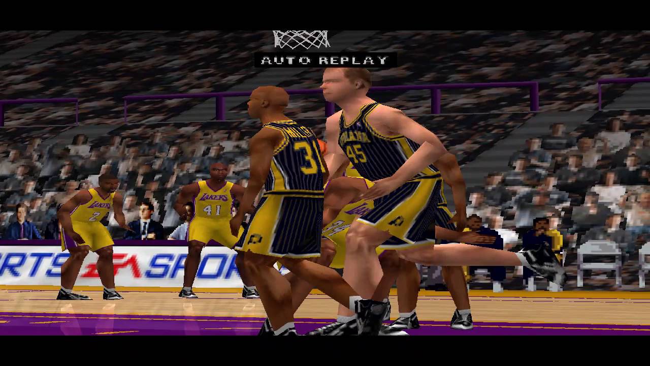 NBA Live 2000 PS1 Gameplay HD