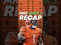Monday Night Football Parlay Recap!#mnf #nfl #bengals #bills #nflbetting #nflpicks #nflparlay