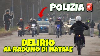 Impennano Davanti Alla Poliziacaos Totale Al Raduno