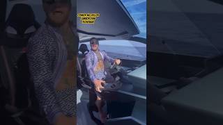 Connor Mcgregor Driving Lamborghini Tecnomar