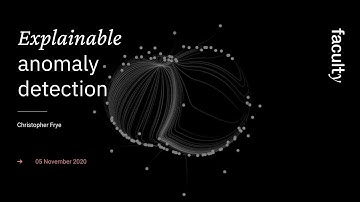 Tech talk: Explainable anomaly detection
