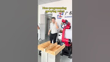 Spraying robot #robot #machine #industrialrobots #automation #spray