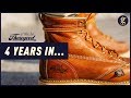 THOROGOOD MOC TOE BOOTS REVIEW | 4 Year Update | Stylish 6 Inch Tobacco Heritage Boot