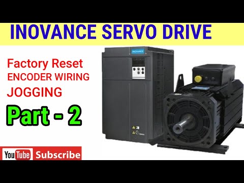 Inovance Servo Drive !! Part -2 !!  How to Run Inovance Servo Drive !! (Hindi) !! Encoder Wiring !!