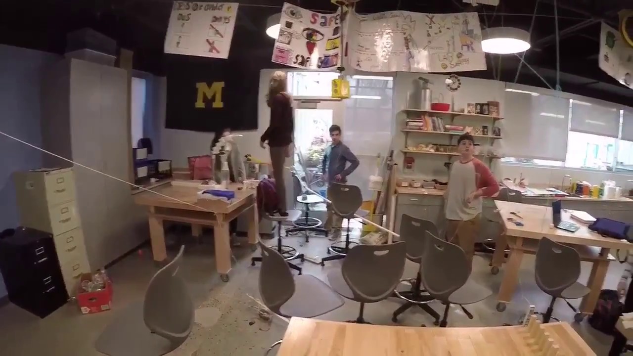 Technion - Hillel Day School Group 1 Earth Day Rube Goldberg Machine Contest 2017