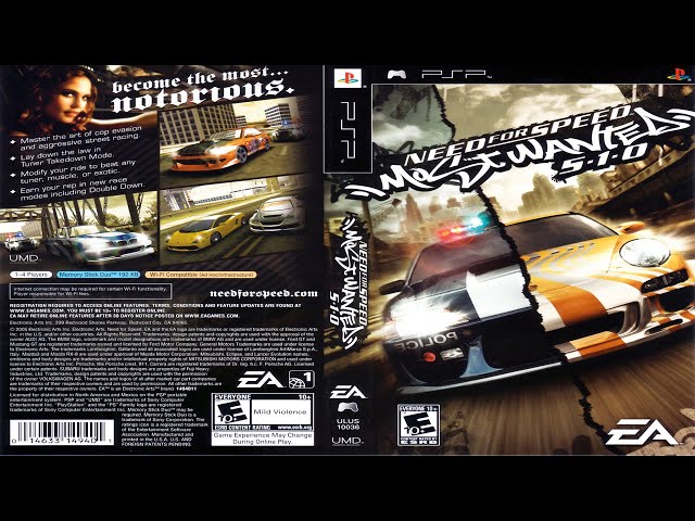 Jogo Usado Need for Speed: Most Wanted - 5-1-0 PSP - Game Mania