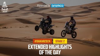 Extended highlights of Stage 2 presented by Aramco - #Dakar2024 image