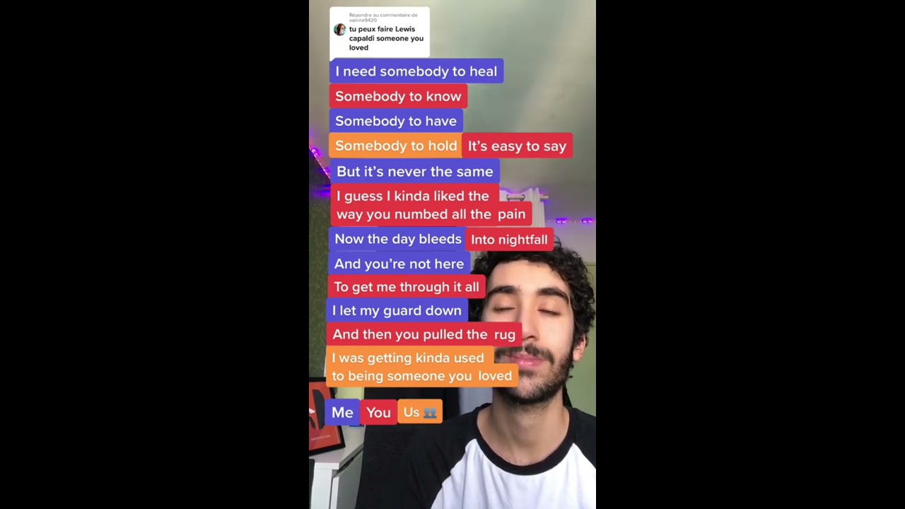 CHALLENGE Can You Sing Someone Loved In Karaoke Re Duet Lewiscapaldi Singing