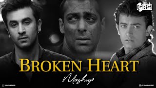 Broken Heart Mashup 2023 - GRS | Pardesi | Tere Naam | Sau Dard | Kasam Ki Kasam | Bollywood Lofi screenshot 2