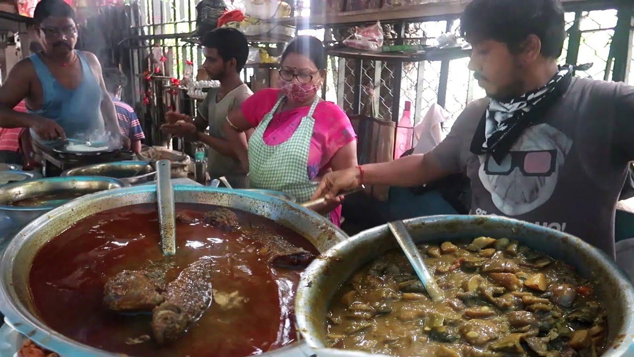 Kolkata Office Time Lunch Break | Jitna Sasta Utna Varieties | Rice Thali Only 20 Rs/ | Street Food | Indian Food Loves You