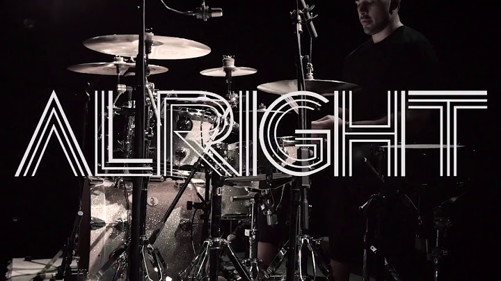 Alright Drums version - Drums performance video thumbnail