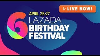 Promo Ulang Tahun Lazada #LazPartyTogether