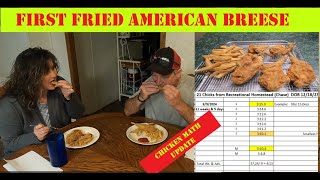Chicken Weigh In / Crispy Fried American Breese Chicken Test / My Breeding Plans for the Breese by  Papaw's Place 299 views 1 month ago 30 minutes