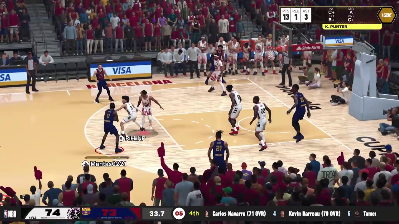 CEL CUP Round 2: Barcelona vs Paris 
Tamosauskas vs Smailovic