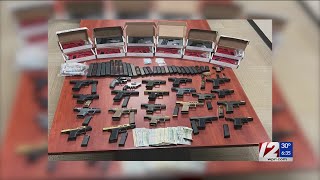 Man facing 163 charges after police find 20+ ghost guns