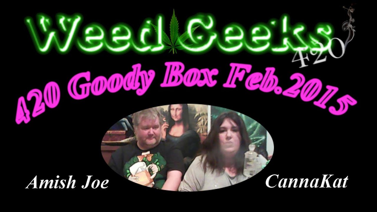 An Unboxing:  February 2015 420 Goody Box