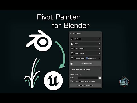 Pivot Painter addon for Blender
