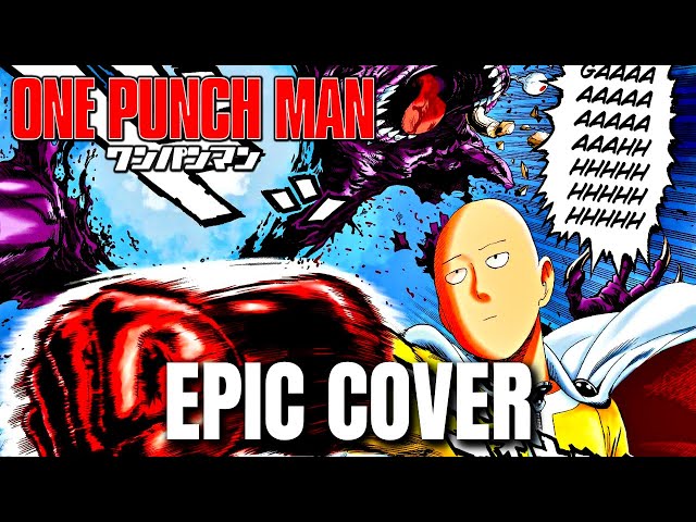 One Punch Man OP1 THE HERO! Epic Rock Cover class=